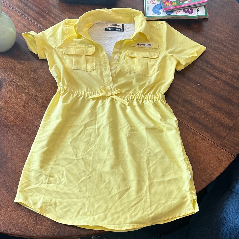 Sunny Yellow Casual Dress